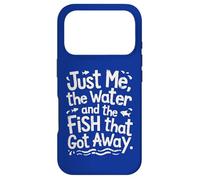 Custodia per iPhone 17 Pro Solo io, l'acqua e il pesce che è scappato divertente pesca