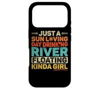 Custodia per iPhone 17 Pro Solo un giorno amante del sole bere ragazza di fiume