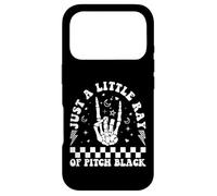 Custodia per iPhone 17 Pro Solo un piccolo raggio di pece Black Goth Halloween Gothic Witch