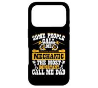 Custodia per iPhone 17 Pro Some People Call Me Mechanic The Most Important Call Me Dad