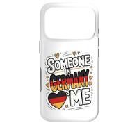 Custodia per iPhone 17 Pro Someone In Germany Loves Me Heart Flag Romantic