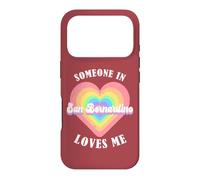 Custodia per iPhone 17 Pro Someone In San Bernardino Loves Me Cuore