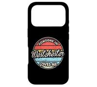 Custodia per iPhone 17 Pro Someone In Westchester Loves Me County Stati Uniti USA