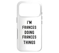 Custodia per iPhone 17 Pro Sono Frances che fa cose a Frances