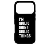 Custodia per iPhone 17 Pro Sono Giulio Que Fa Cose di Giulio