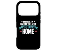 Custodia per iPhone 17 Pro Sono qui a disagio, voglio andare Home Introverso