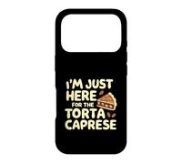Custodia per iPhone 17 Pro Sono qui solo per la Torte Caprese Italian Bakery Cake