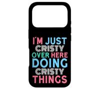 Custodia per iPhone 17 Pro Sono solo Cristy qui a fare il nome di Cristy Things