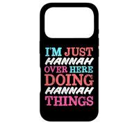 Custodia per iPhone 17 Pro Sono solo Hannah qui a fare il nome di Hannah Things