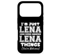 Custodia per iPhone 17 Pro Sono solo Lena qui a fare cose fantastiche di Lena