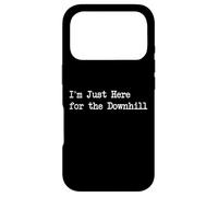 Custodia per iPhone 17 Pro Sono solo qui per le citazioni divertenti in discesa