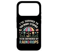 Custodia per iPhone 17 Pro Sono sopravvissuto a troppe tempeste per essere infastidito dalle gocce di pioggia