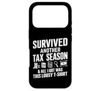 Custodia per iPhone 17 Pro Sono sopravvissuto a un'altra stagione fiscale e tutto ciò che ho ottenuto è stato questo pessimo