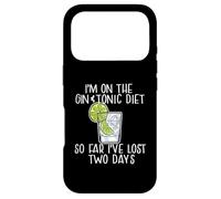Custodia per iPhone 17 Pro SONO SULLA DIETA GIN & TONIC HO PERSO 2 GIORNI Joke Meme