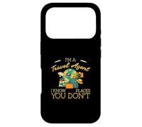 Custodia per iPhone 17 Pro Sono un agente di viaggio Conosco luoghi che non sei per gli agenti di viaggio