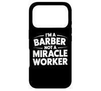 Custodia per iPhone 17 Pro Sono un barbiere non un miracolo Citazioni divertenti da barbiere