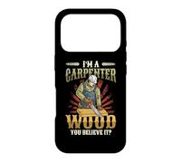 Custodia per iPhone 17 Pro Sono un falegname Wood Tu ci credi Funny Carpenter