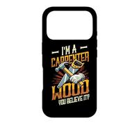 Custodia per iPhone 17 Pro Sono un falegname Wood Tu ci credi Funny Carpenter