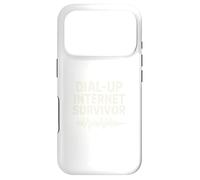 Custodia per iPhone 17 Pro Sopravvissuto a Internet Dial-Up - Umorismo tecnico retrò