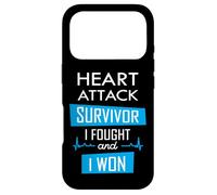 Custodia per iPhone 17 Pro Sopravvissuto all'attacco cardiaco Ho combattuto e ho vinto la consapevolezza del recupero