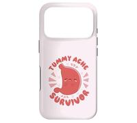 Custodia per iPhone 17 Pro SOPRAVVIVENZA AL MAL DI TUMMY Il mio stomaco fa male Meme divertente