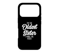 Custodia per iPhone 17 Pro Sorella maggiore I Make The Rules Divertente Fratello di corrispondenza