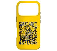 Custodia per iPhone 17 Pro Sorry Can't Pottery Bye Retro Ceramic Potter Divertente