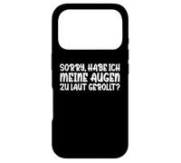 Custodia per iPhone 17 Pro Sorry Ho i miei occhi arrotolati troppo rumorosamente sarcast