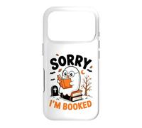 Custodia per iPhone 17 Pro Sorry I am Booked Reading Nerd per topi di biblioteca Regalo Uomini Donne