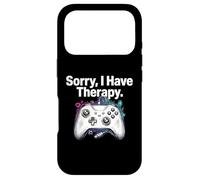 Custodia per iPhone 17 Pro Sorry I Have Therapy Controller per console per videogiochi