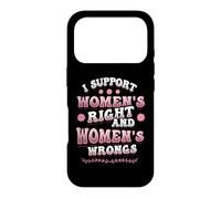 Custodia per iPhone 17 Pro Sostengo il femminismo giusto e sbagliato delle donne