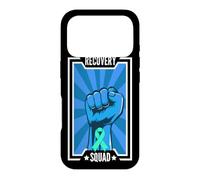 Custodia per iPhone 17 Pro Sostieni la consapevolezza del recupero dalla dipendenza dalla squadra Sobrietà