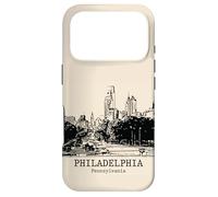 Custodia per iPhone 17 Pro Souvenir da viaggio vintage retrò di Philadelphia Pennsylvania