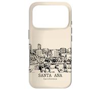 Custodia per iPhone 17 Pro Souvenir da viaggio vintage retrò di Santa Ana California