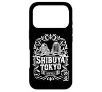 Custodia per iPhone 17 Pro Souvenir retrò di Hanko Kanji di Shibuya Crossing Tokyo Giappone