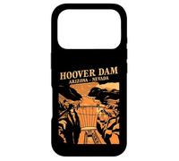 Custodia per iPhone 17 Pro Souvenir simbolo del canyon retrò della diga di Hoover, Arizona, Nevada
