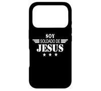 Custodia per iPhone 17 Pro Soy yo soldado de Jesús y siervo del Señor
