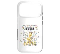 Custodia per iPhone 17 Pro Special Needs Mom Autism Caregivers Cute Mama Duck