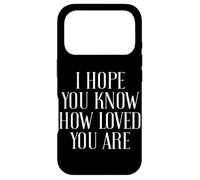 Custodia per iPhone 17 Pro Spero che tu sappia quanto sei amato sei cristiano Inspirational