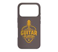 Custodia per iPhone 17 Pro Spilla a forma di chitarra, idea regalo per amanti della musica