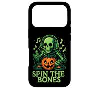 Custodia per iPhone 17 Pro Spin the Bones DJ Skeleton