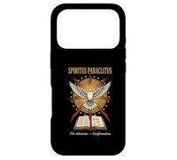 Custodia per iPhone 17 Pro Spirito Santo Cresima Messa Latina Cattolica