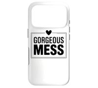 Custodia per iPhone 17 Pro Splendida Mess Divertente Self Love Chaos Citazione