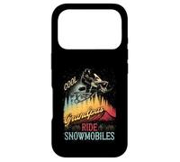 Custodia per iPhone 17 Pro Sport Grandpas Ride Snowmobiles Snowmobile Nonno