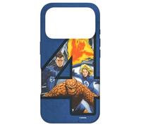 Custodia per iPhone 17 Pro Squadra di supereroi Marvel Fantastic Four 4