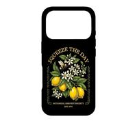 Custodia per iPhone 17 Pro Squeeze The Day Vintage Lemon Bee Botanico Summer Fruit