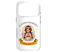 Custodia per iPhone 17 Pro St. Kateri Tekakwitha Santa Cattolica Pray for Us Bambini