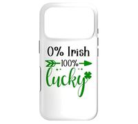 Custodia per iPhone 17 Pro St Patricks 0% Irish 100% Lucky Lass Kiss Me I'm Irish ish