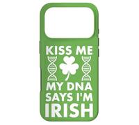 Custodia per iPhone 17 Pro St Patricks Kiss Me My DNA dice che sono irlandese