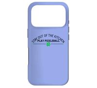 Custodia per iPhone 17 Pro Stai fuori dalla cucina Gioca a Pickleball Humor